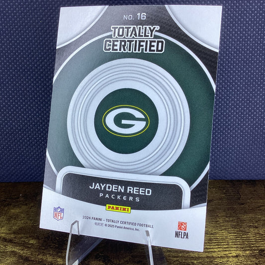 2024 Panini Totally Certified - On Target Jayden Reed #16