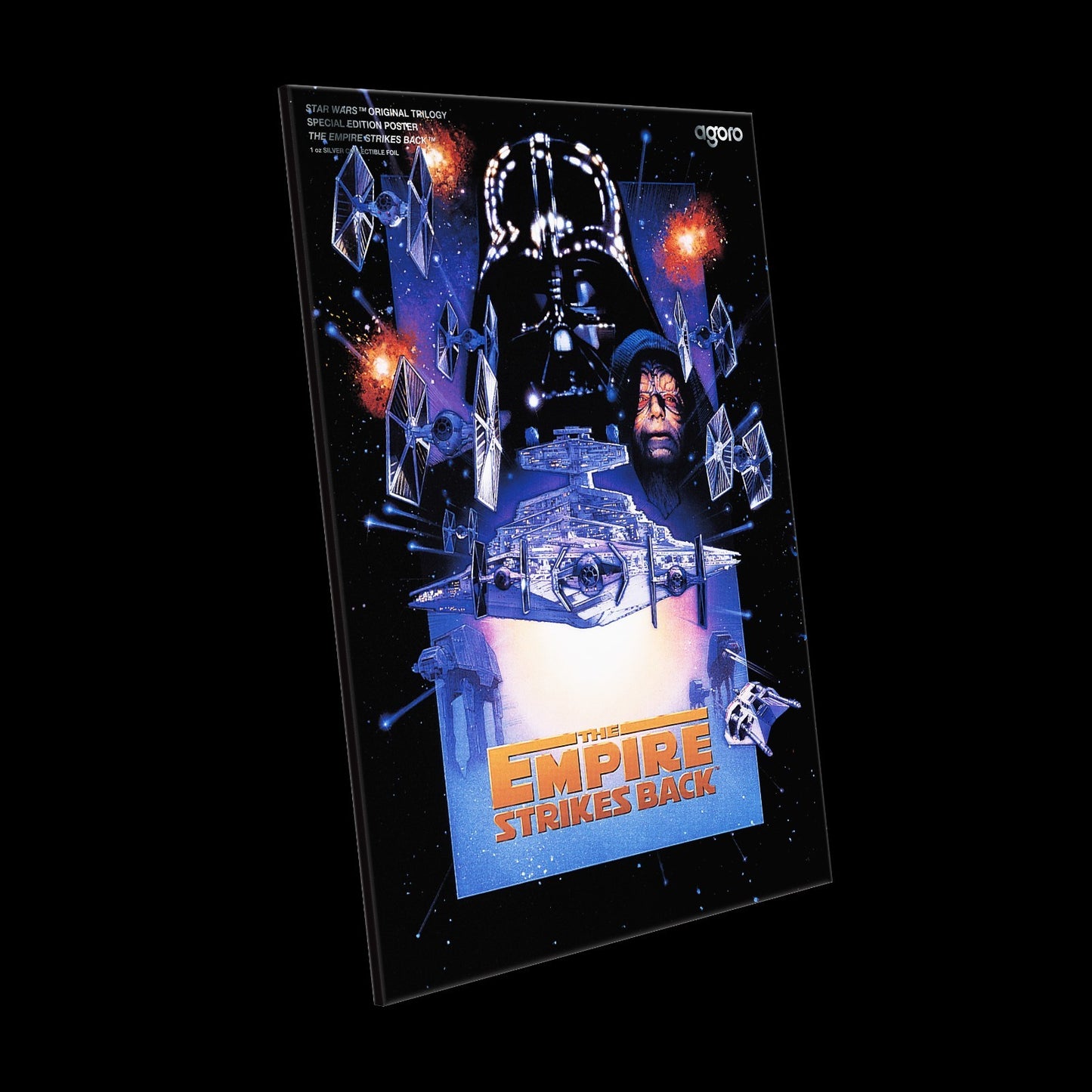 Star War Special Edition Poster The Empire Strikes Back 1oz Silver Foil