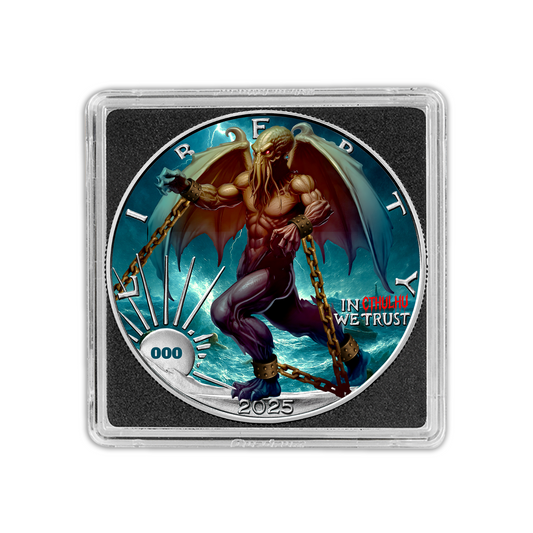 2025 U.S. Eagle Cthulhu Edition 1 oz Silver Coin /249