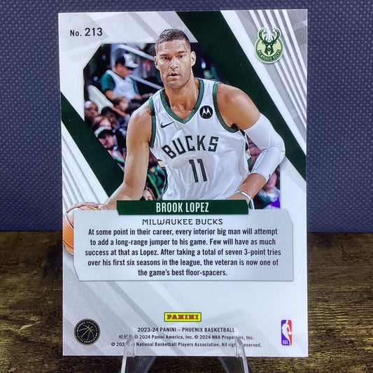2023-24 Panini Phoenix - Brook Lopez #213 Blue Ice