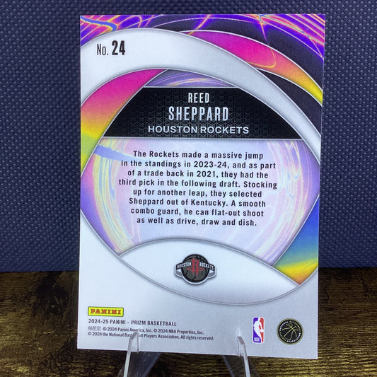 2024-25 Panini Prizm - Instant Impact Reed Sheppard #24 (RC)