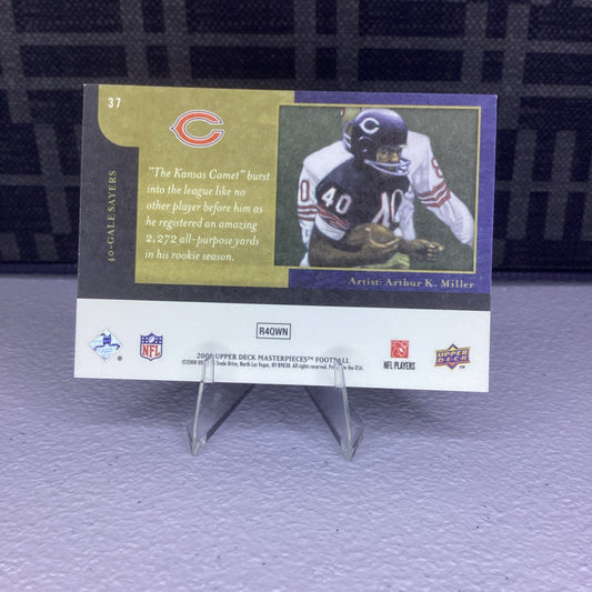 2008 Upper Deck Masterpieces Gale Sayers #37 Chicago Bears