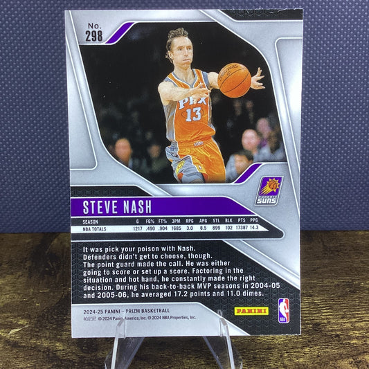 2024-25 Panini Prizm - Legends Steve Nash #298 Silver Prizm