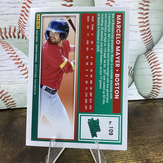 2025 Panini Donruss - Rated Prospects Marcelo Mayer #109 Rockets (RC)