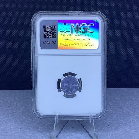 1979 Finland Penni - Certified Brilliant Uncirculated by NGC