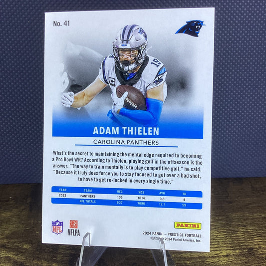 2024 Panini Prestige - Adam Thielen #41 Xtra Points Diamond