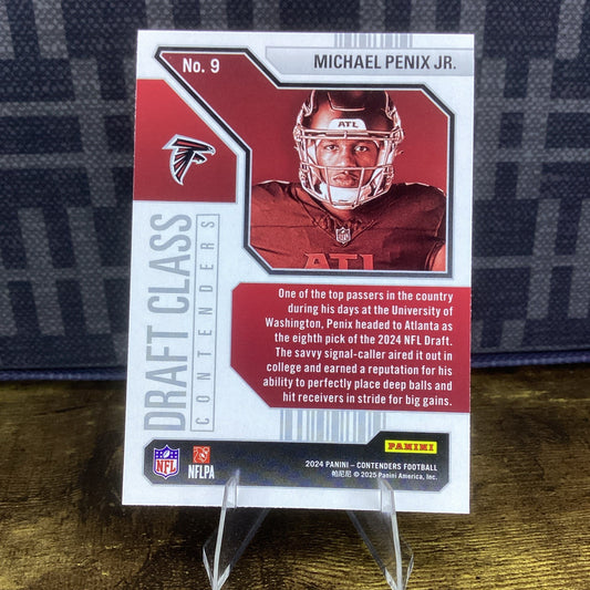 Michael Penix Jr. RC - Panini Contenders Football 2024 - Draft Class - Falcons