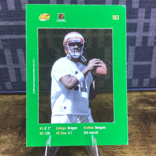 1999 Playoff Absolute SSD #163 Akili Smith GREEN Cincinnati Bengals