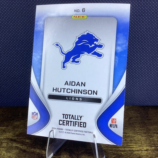 2024 Panini Totally Certified - Franchise Foundations Aidan Hutchinson #6 Mirror