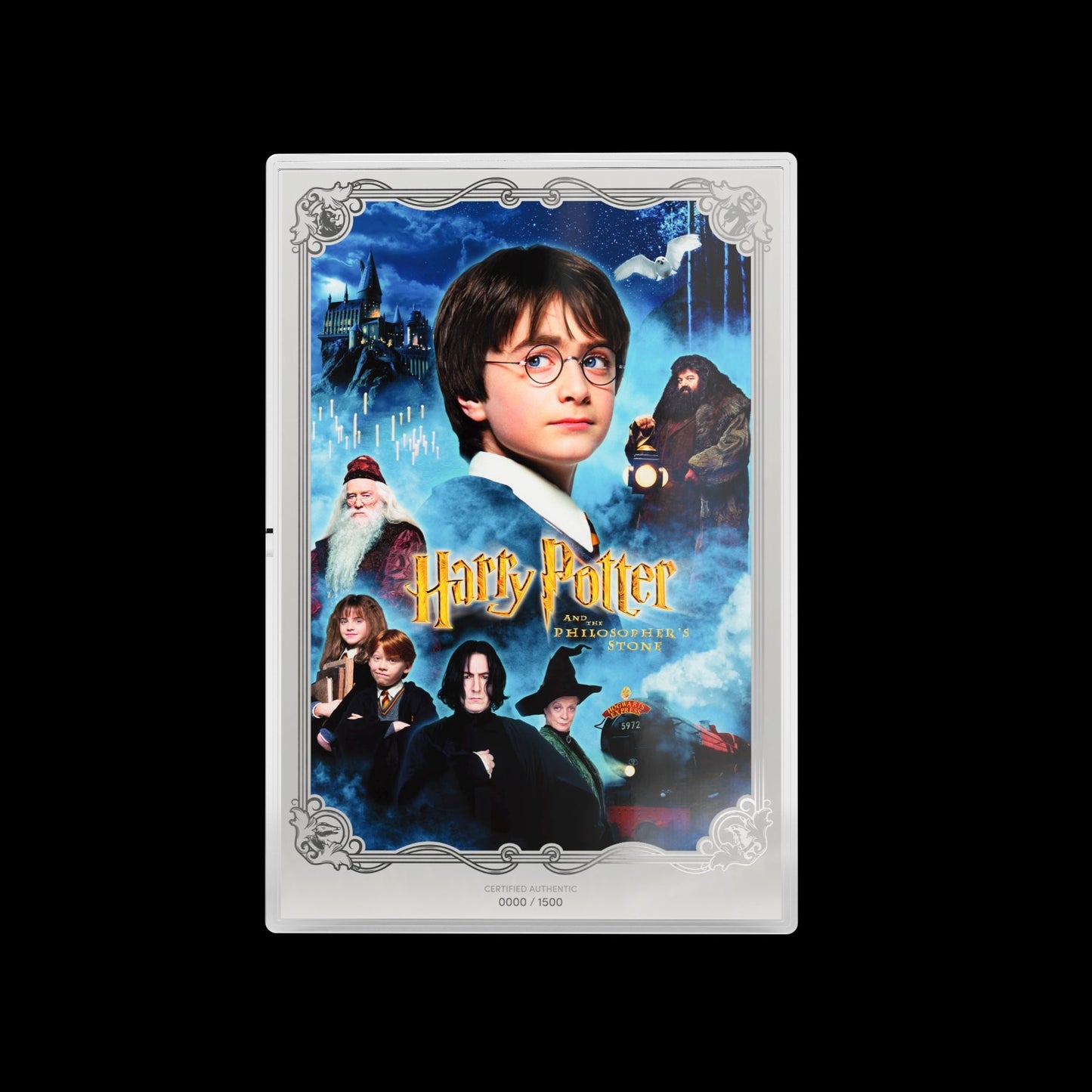 2026 Agoro HARRY POTTER™ and the Philosopher's Stone Poster 1 oz Silver Foil