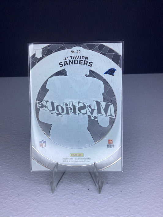 Ja'Tavion Sanders 2024 Illusions Football MYSTIQUE STARDUST RC #40 Panthers 🔥