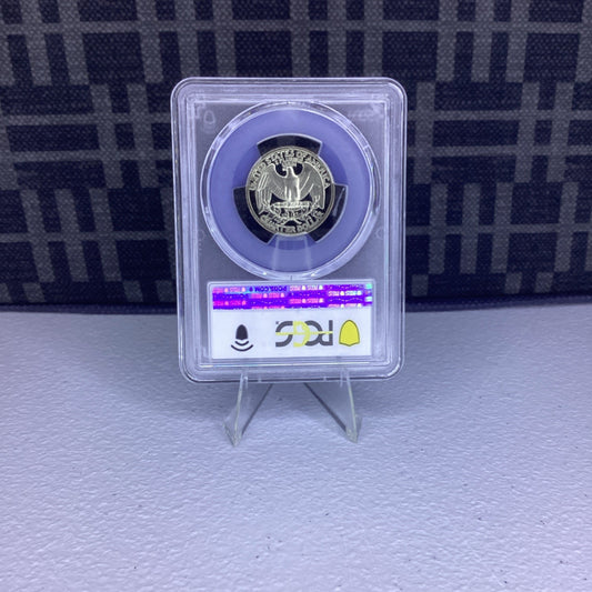 1977 S 25C Washington Quarter Proof PCGS PR69DCAM