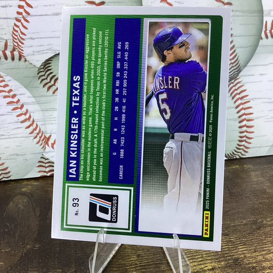 2025 Panini Donruss - Ian Kinsler #93 Liberty