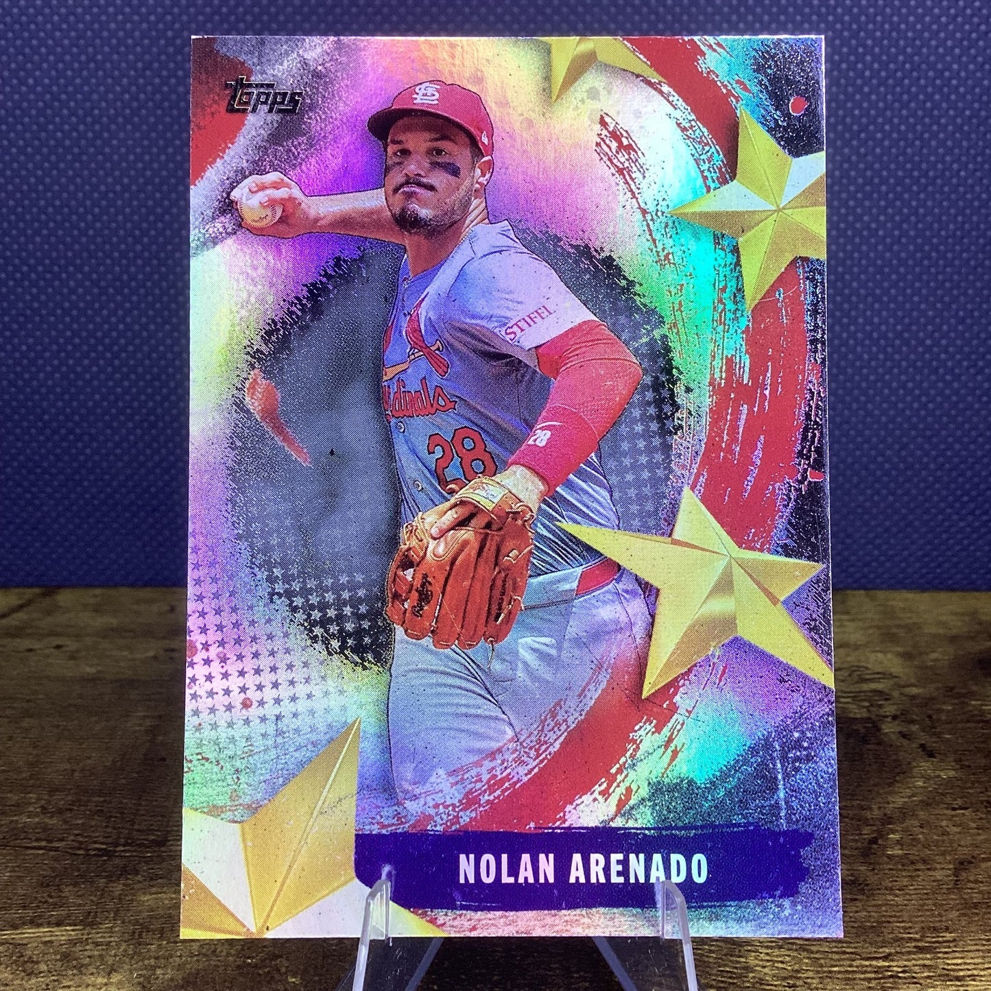 2025 Topps 2025 Topps Series One Stars of MLB Nolan Arenado Insert