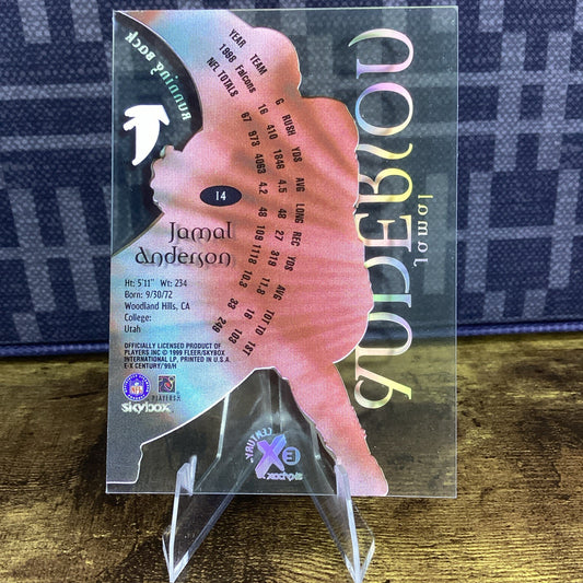 #14 Jamal Anderson - Atlanta Falcons 1999 Skybox EX Century Football