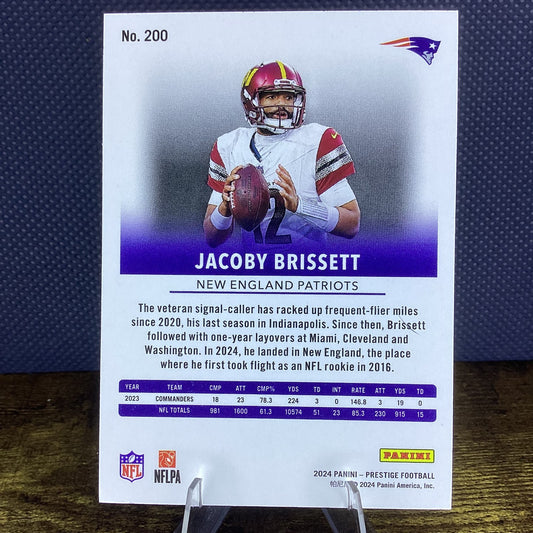 2024 Panini Prestige - Jacoby Brissett #200 Xtra Points Diamond