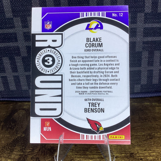 2024 Contenders Round 3 Blake Corum & Trey Benson #12