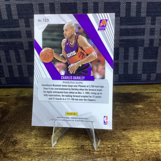 2023-24 Panini Phoenix - Silver #123 Charles Barkley