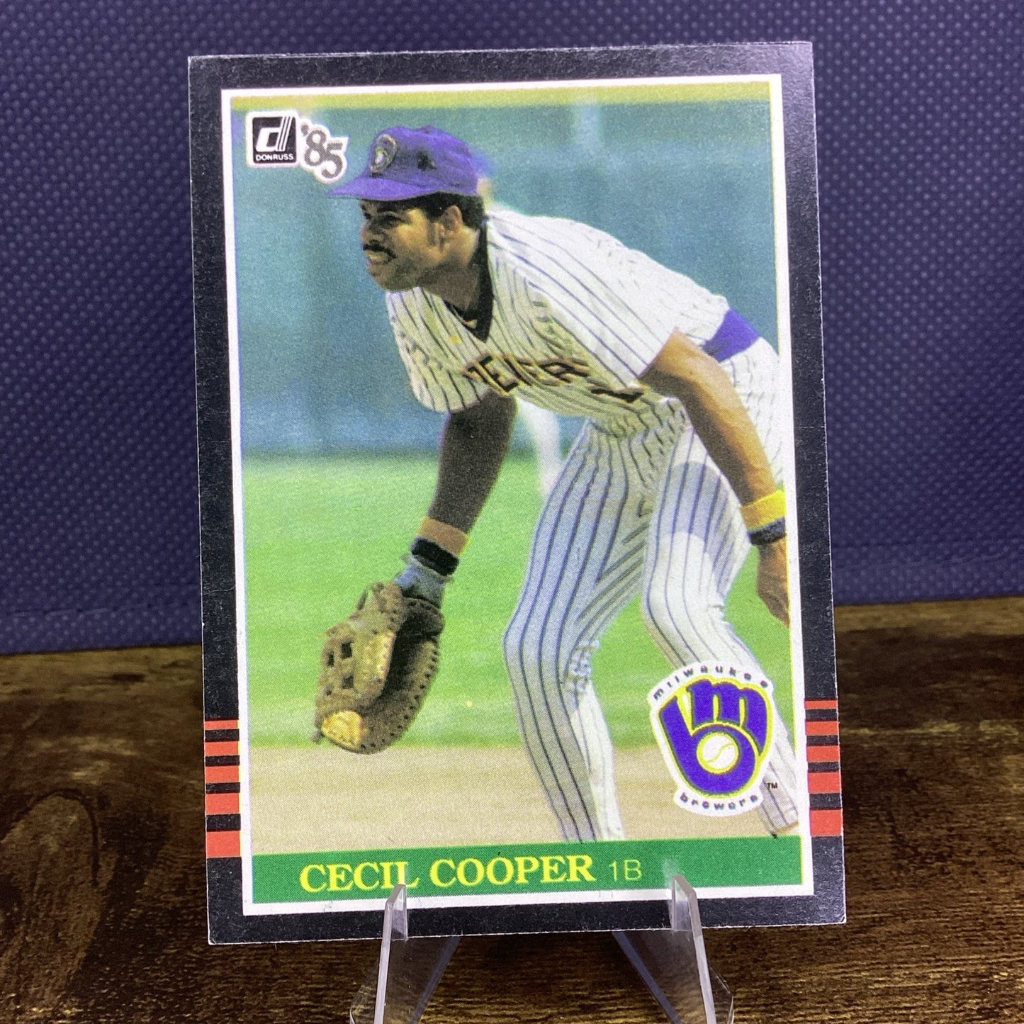1985 Donruss - Cecil Cooper #170 Milwaukee Brewers