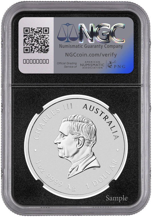 2026 Australia Lunar Horse BU 1 oz Silver Coin NGC MS 70 Treasure Series