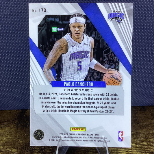 2023-24 Panini Phoenix - Paolo Banchero #170 Blue Ice