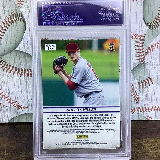 2012 Panini Prizm Top Prospects Shelby Miller #TP3 PSA Mint 9 St Louis