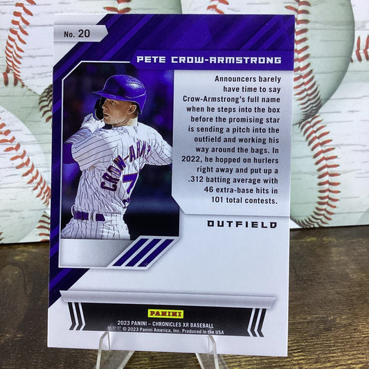 2023 Panini Chronicles - Pete Crow-Armstrong #20