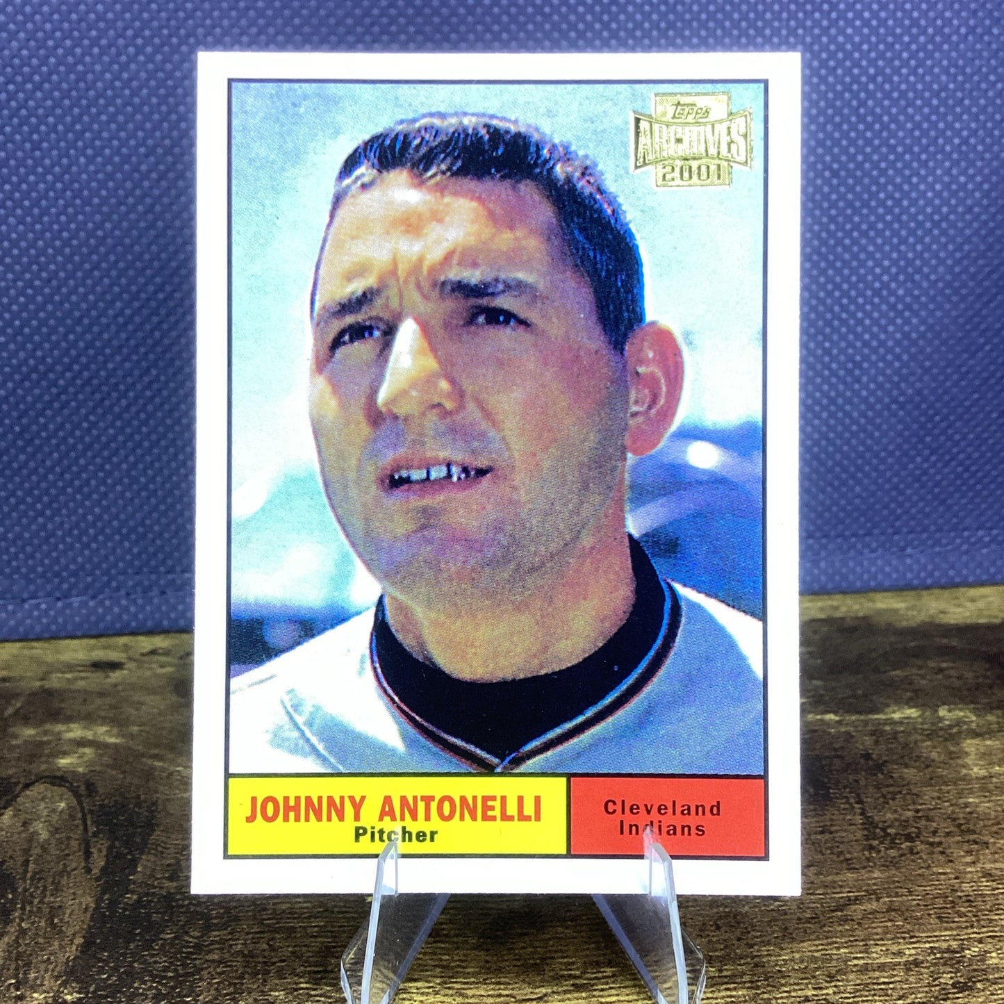 2001 Topps Archives - #114 Johnny Antonelli Clevland Indians