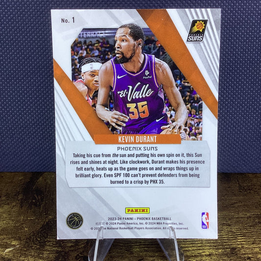 2023-24 Panini Phoenix - Kevin Durant #1 Blue Ice