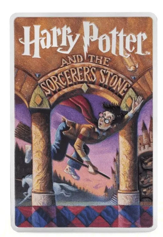 2025 Niue Harry Potter and the Sorcerer’s Stone Book Cover 2 oz Silver Coin