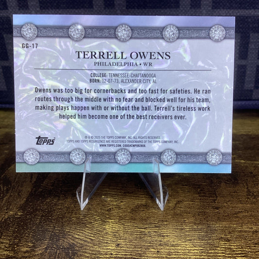 2024 Topps Resurgence Terrell Owens Glimmer And Gleam Gg-17