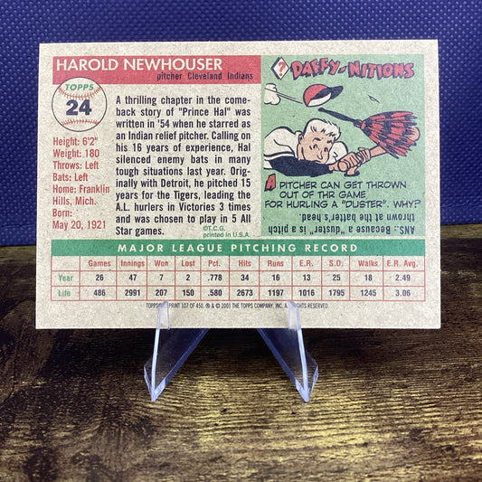 2001 Topps Archives #107 Hal Newhouser