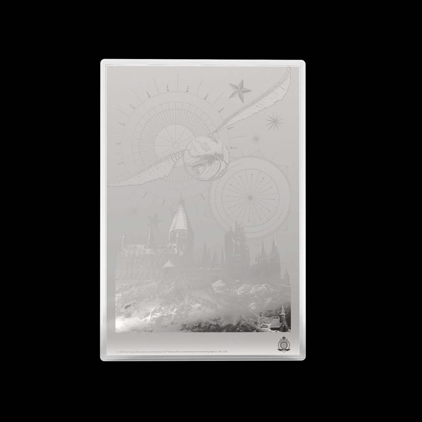 2026 Agoro HARRY POTTER™ and the Philosopher's Stone Poster 1 oz Silver Foil