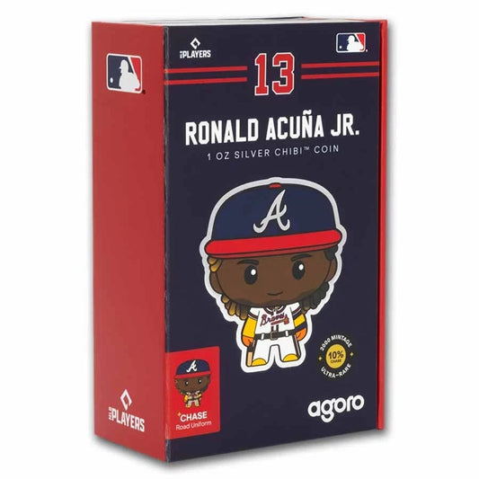 2025 Niue 1 oz Silver $2 MLB Player Chibi Series: Ronald Acuna Jr (SEALED)