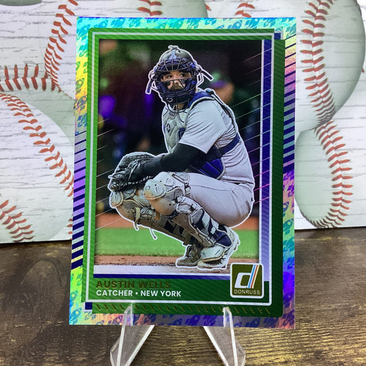 2025 Panini Donruss - Austin Wells #35 Rockets