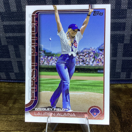 2025 Topps Lauren Alaina First Pitch #FP-9