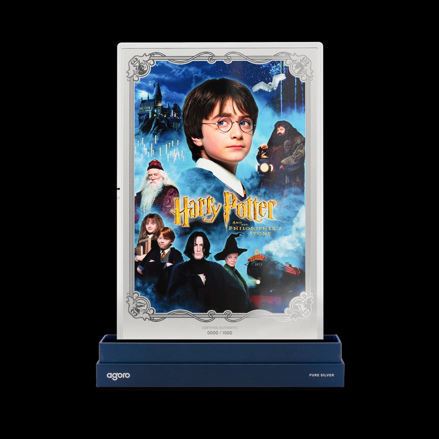 2026 Agoro HARRY POTTER™ and the Philosopher's Stone Poster 1 oz Silver Foil