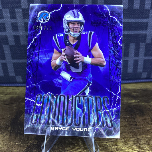 2025 Topps Resurgence Navy Surge Bryce Young /275 CONDUCTORS
