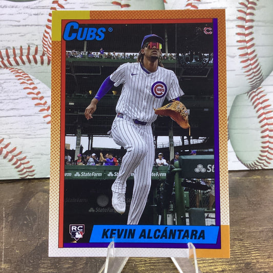 2025 Topps Series 2 - 1990 Topps Baseball Kevin Alcantara #90B2-42 (RC)