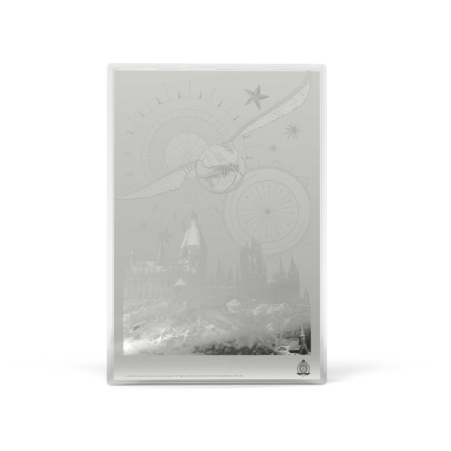 2026 Agoro HARRY POTTER™ and the Sorcerer's Stone Poster 1 oz Silver Foil