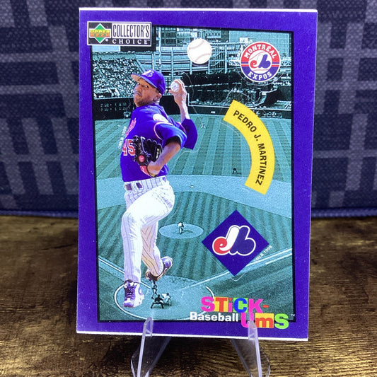 1998 Upper Deck Collector's Choice Stick-Ums #17 Pedro Martinez