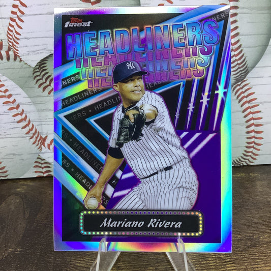 2023 Topps Finest - Finest Headliners Mariano Rivera #FH-9