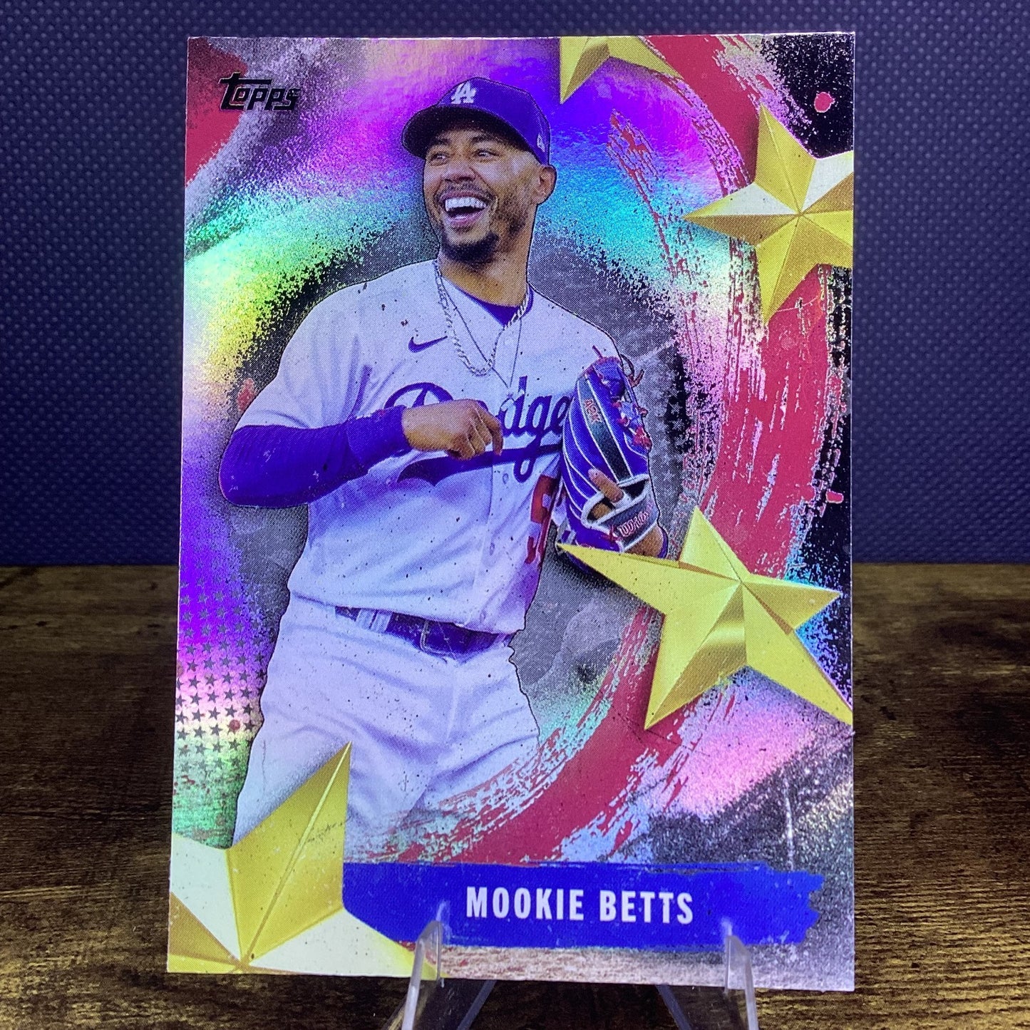 2025 Topps Series One Stars of MLB Mookie Betts Insert