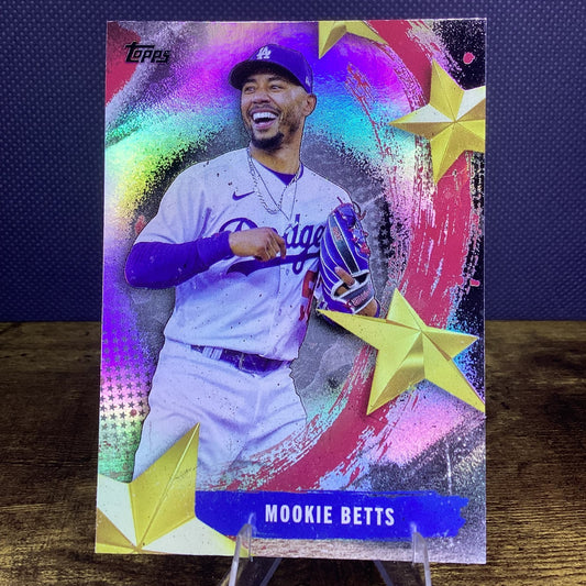 2025 Topps Series One Stars of MLB Mookie Betts Insert