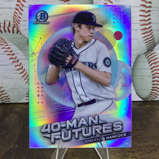 2021 Bowman Chrome - Emerson Hancock #FMF-5 - SEATTLE MAINERS