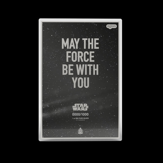 Star War Special Edition Poster The Empire Strikes Back 1oz Silver Foil