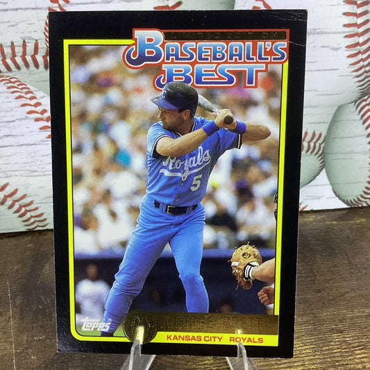 1992 Topps George Brett Base Set Mcdonalds - Kansas City Royals 6/44