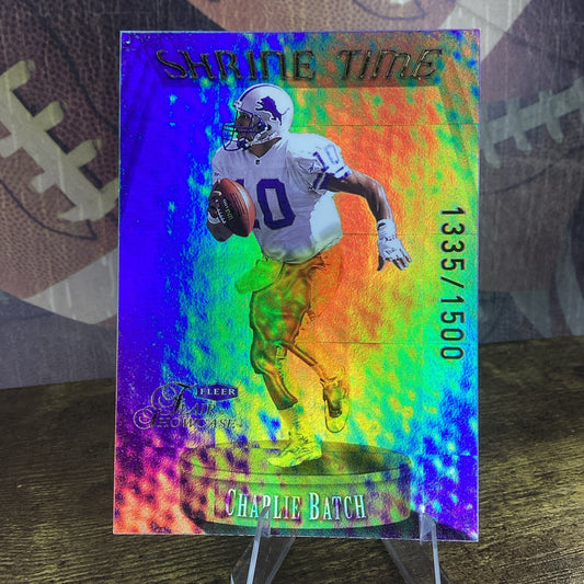 1999 Flair Showcase Shrine Time /1500 Charlie Batch #4ST