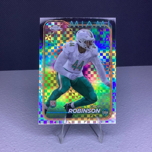 2024 Topps Chrome #225 Chop Robinson X-Fractor
