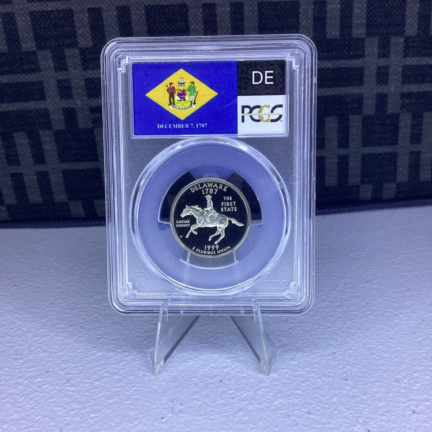 1999 S Delaware Statehood Quarter PCGS PR69DCAM